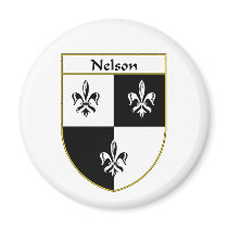 Nelson Coat of Arms/Family Crest magnets by NameGame Nelson Coat of Arms/Family Crest magnets