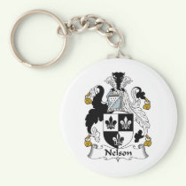 Nelson Family Crest Keychain