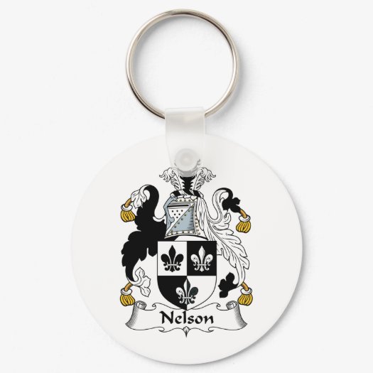 Nelson Family Crest keychains