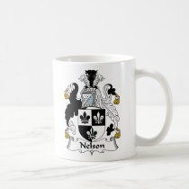 Nelson Family Crest mugs