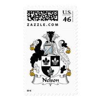 Nelson Family Crest postage