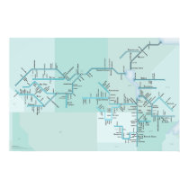 Nelson River and Lake Winnipeg, 30" x 20" posters