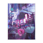 Neo New York Postcard by camilladerrico Neo New York Postcard