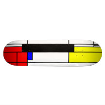 Neo-plasticism Mondrian style 2 Skate Board Deck