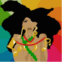 Neo Soulstress 3 (Sketchbook Pro) Photo Sculptures