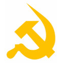 Neo-Thick Chrome Yellow Hammer & Sickle t-shirts by vx1345 Neo-Thick Chrome Yellow Hammer & Sickle t-shirts