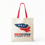 Neocon Chickenhawk Logo Canvas Bags