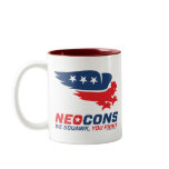 Neocon Chickenhawk Logo Coffee Mug