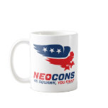 Neocon Chickenhawk Logo Coffee Mugs