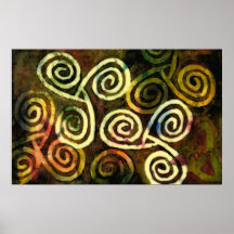 NeoLithic Cave Art Poster