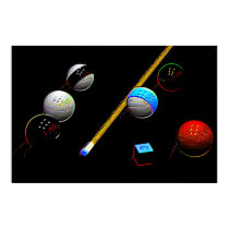 Neon Billards posters