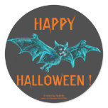Neon Blacklight Bat stickers