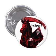 Neon Blood Grim Reaper Horseman Series by Valpyra Pin