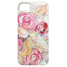 Neon Blooms iPhone Case iPhone 5 Case