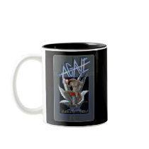 Neon Blue Agave mugs by laillustrator Neon Blue Agave mugs