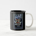 Neon Blue Agave mugs by laillustrator Neon Blue Agave mugs
