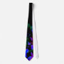 Neon Blue Garden Tie