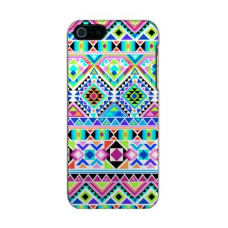 Neon Blue Green Pink Shapes Incipio Feather® Shine iPhone 5 Case