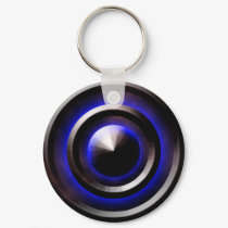 Neon-Blue keychains