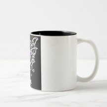 Neon Butterfly Mug