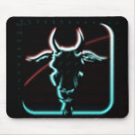 Neon Capricorn mousepad