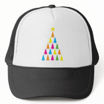 Neon Christmas Trees hats by alternateworlds Neon Christmas Trees hats