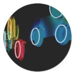 Neon Circles Sticker