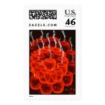 neon coffee cup madness postage