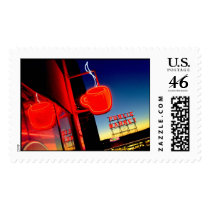 neon coffee cup Seattle, WA postage by jbbphotography neon coffee cup Seattle, WA postage
