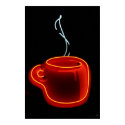 Neon Coffee Mug Print by GetOutTheMap Neon Coffee Mug Print