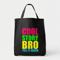 Neon Cool Story Bro bags