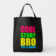 Neon Cool Story Bro Bag