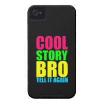 Neon Cool Story Bro casemate cases