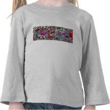Neon Critter, Stars & Hearts Tee