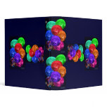 Neon Crystal Space Balls binders