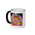 Neon Daisies mugs