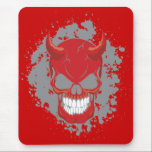 Neon Demon Skull mousepads