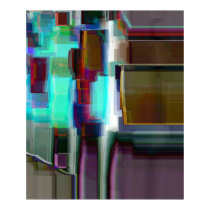 "Neon" Digital Abstract Art Poster posters by RLMdesignes "Neon" Digital Abstract Art Poster posters