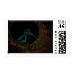 neon diver postage