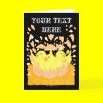Neon Easter Card 1