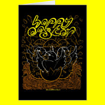 Neon Easter Card 12