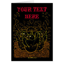 Neon Easter Card 14