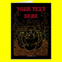Neon Easter Card 14