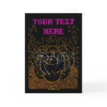Neon Easter Card 16