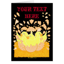 Neon Easter Card 4