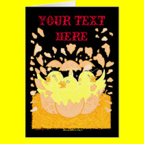 Neon Easter Card 4