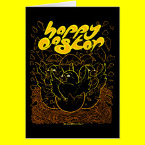 Neon Easter Card 5 cards