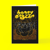 Neon Easter Card 6 cards