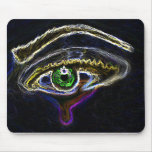 Neon Eye Mousepad