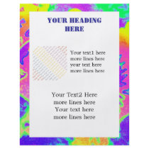 Neon Fantasy custom flyers